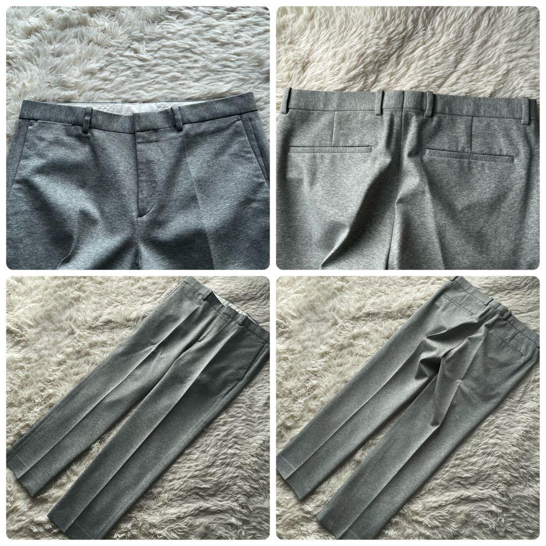 極美品✨セオリー　セットアップ　スーツ　ストレッチ　ジャージー素材　グレー　L