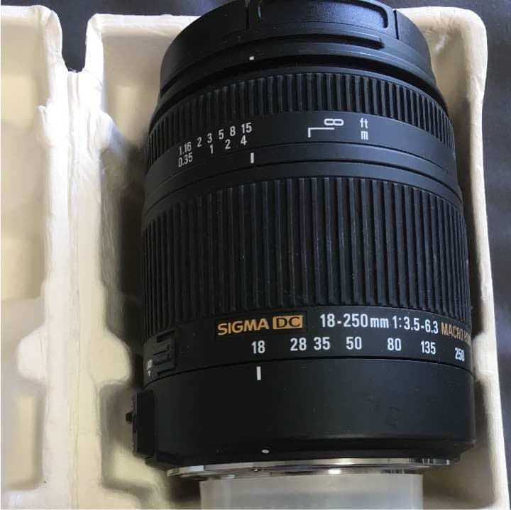 レンズ(ズーム) SIGMA 18-250mm F3.5-6.3 DC MACRO OS