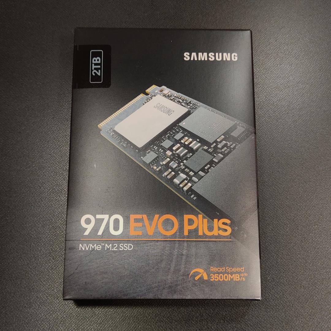内蔵型SSD 2TB Samsung 970 EVO Plus MZ-V7S2T0B/IT