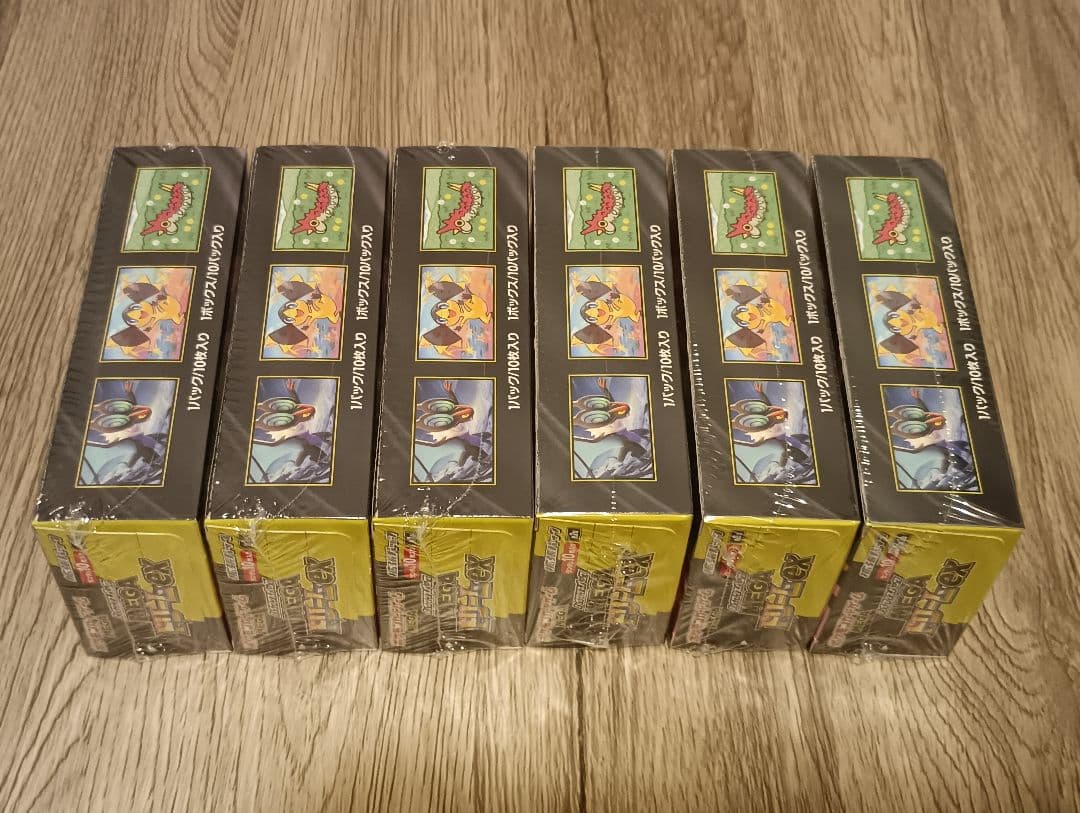 ポケモンカードゲーム MEGAドリーム ex【シュリンク付き】6box