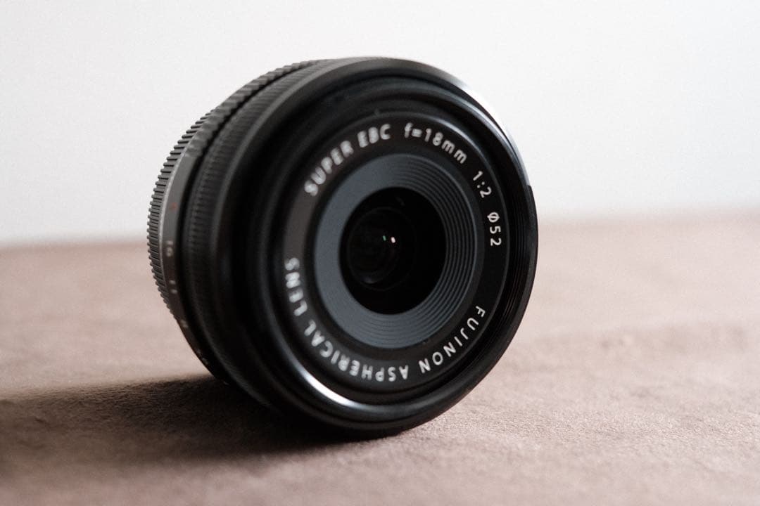 FUJIFILM XF18mm F2 単焦点レンズ 富士フイルム