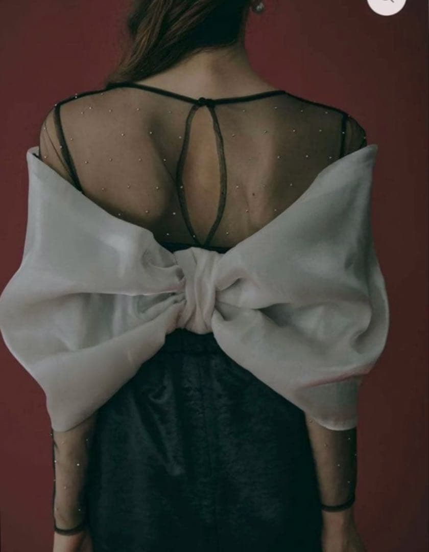 エクミール　ドレス　リボン