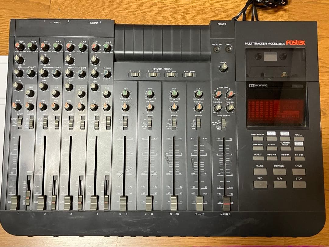 fostex 380s カセットMTR 整備品　マルチトラックレコーダー