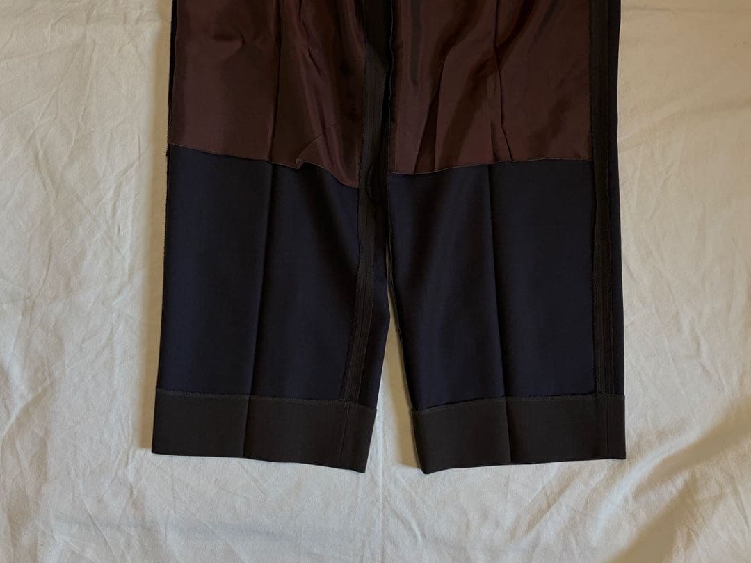 パンツ Giorgio Armani Pure Wool Wide Slacks