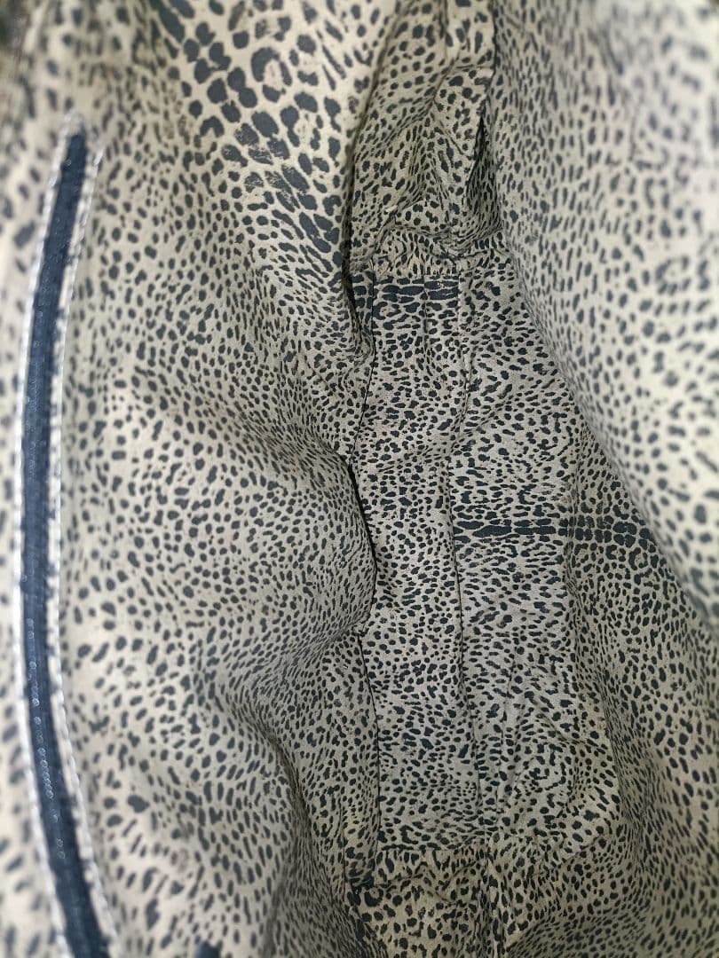 のんちゃんロベルトカヴァリ FREEDOM 大容量　バッグ レオパード柄