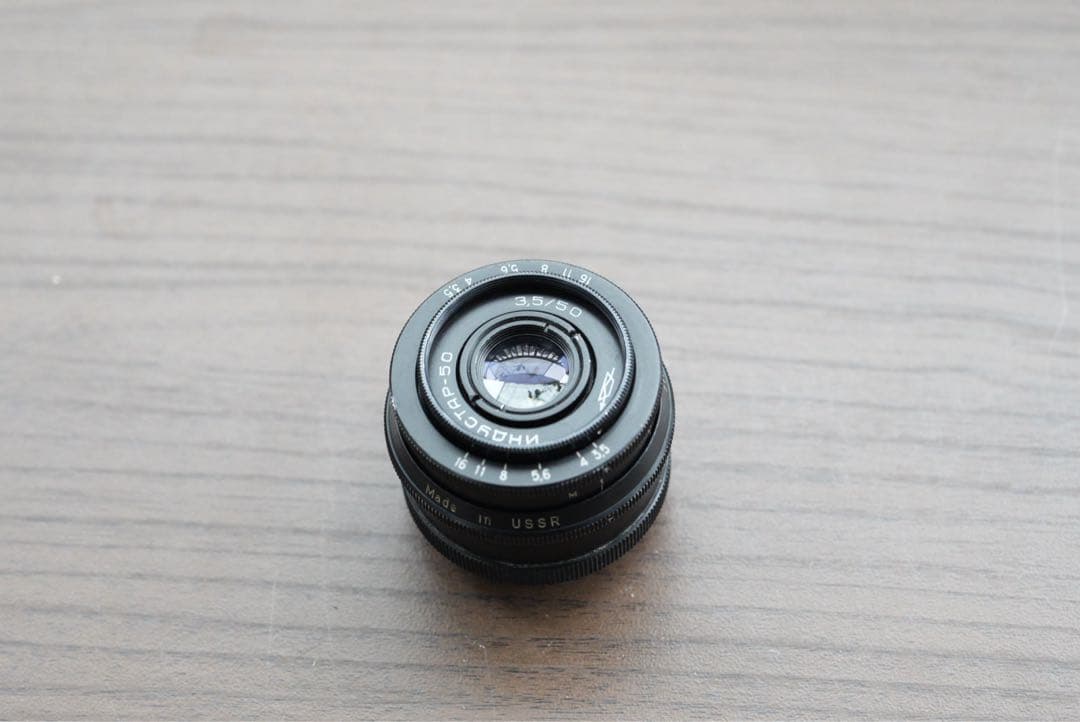 Industar-50 50mm f3.5 ブラック ライカLマウント L39