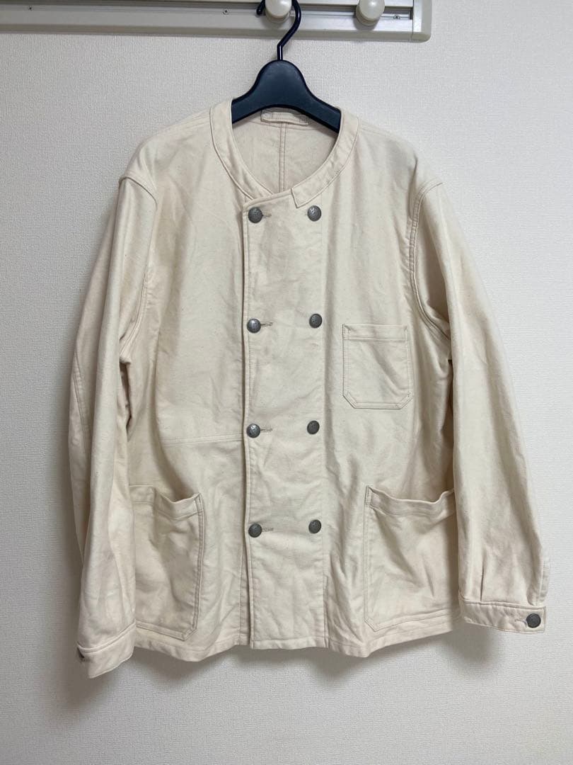 ナイジェルケーボンケーボン　ジャケット　50 モールスキン　アイボリー