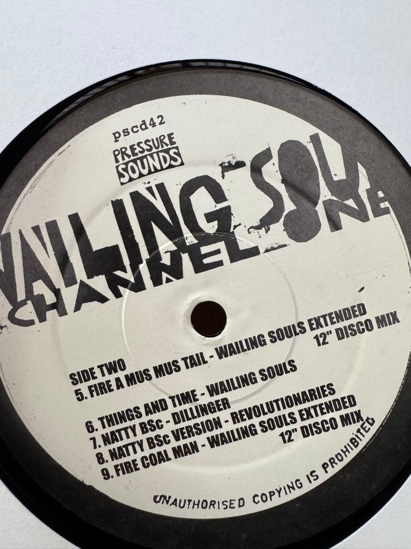 Wailing Souls At Channel One レゲエ2LP