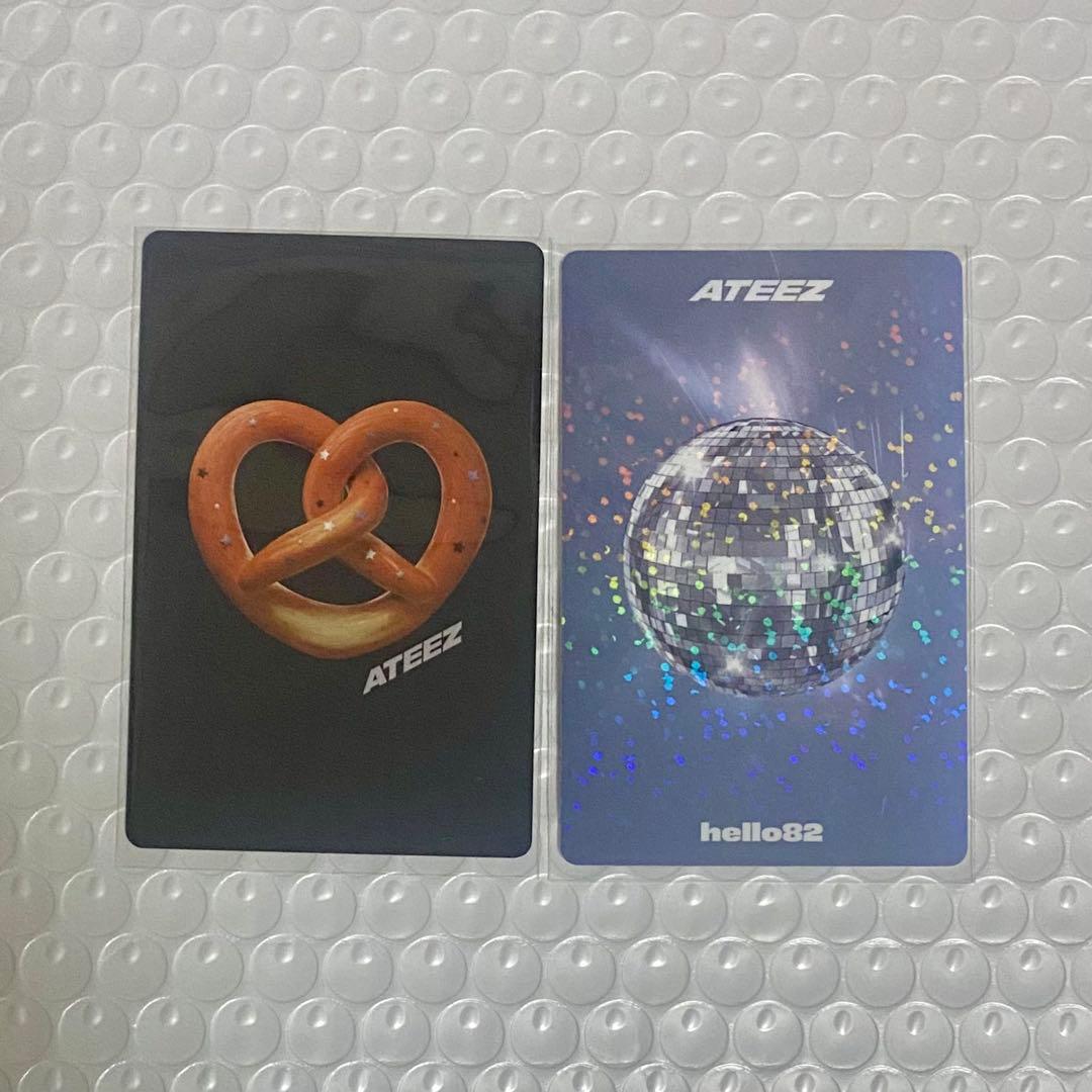 ateez ミンギ トレカ golden hour part4 hello82