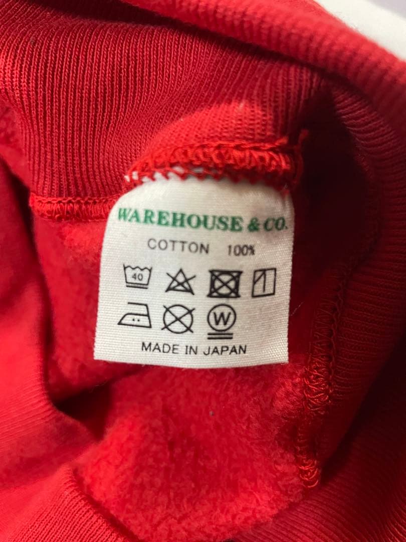 BEAMS PLUS 別注　WAREHOUSE Sweat Half Zip