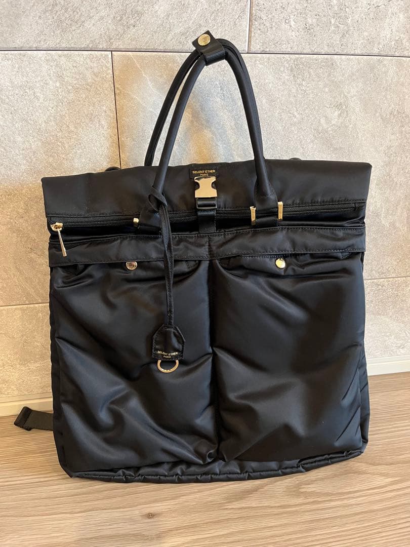 セレンエテール SELENT ETHER CARRY38 GOLD BLACK