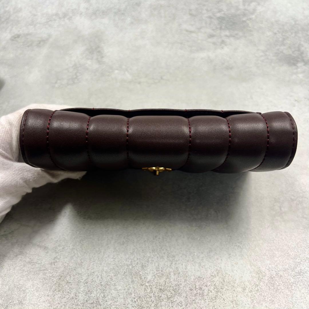 専用　TORY BURCH ターンロック ブラウン 長財布 8194