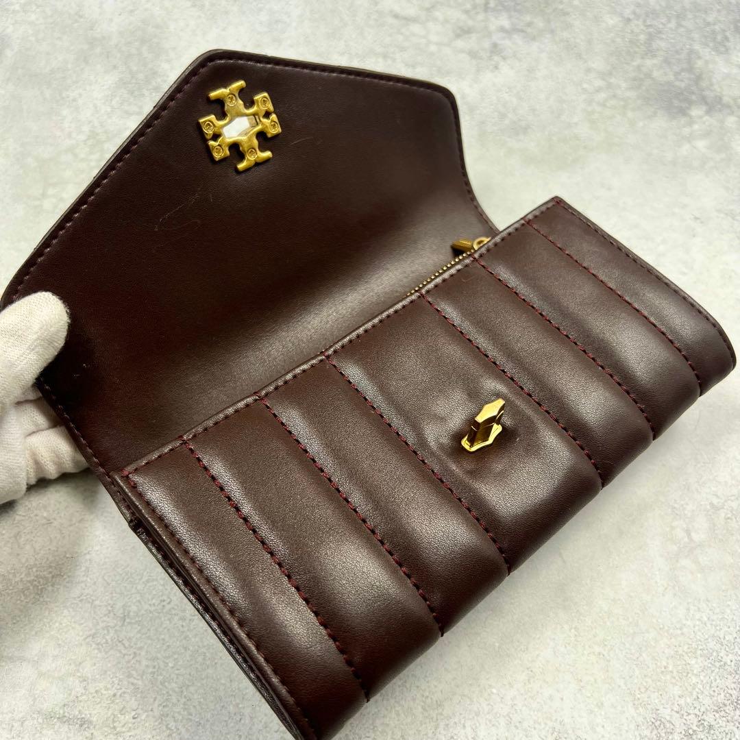 専用　TORY BURCH ターンロック ブラウン 長財布 8194