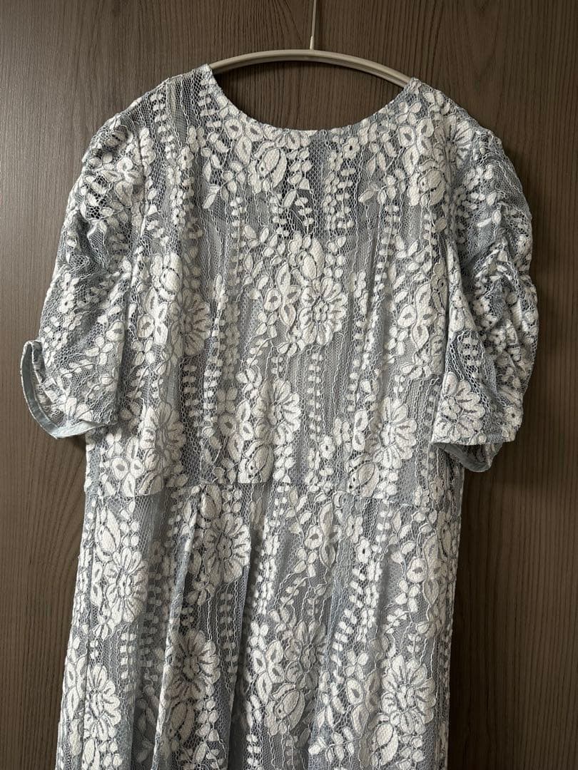 kaene レースエプロン ワンピース