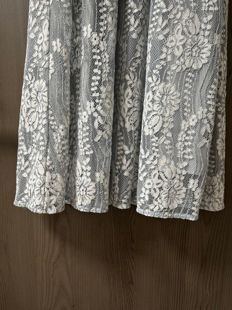 kaene レースエプロン ワンピース