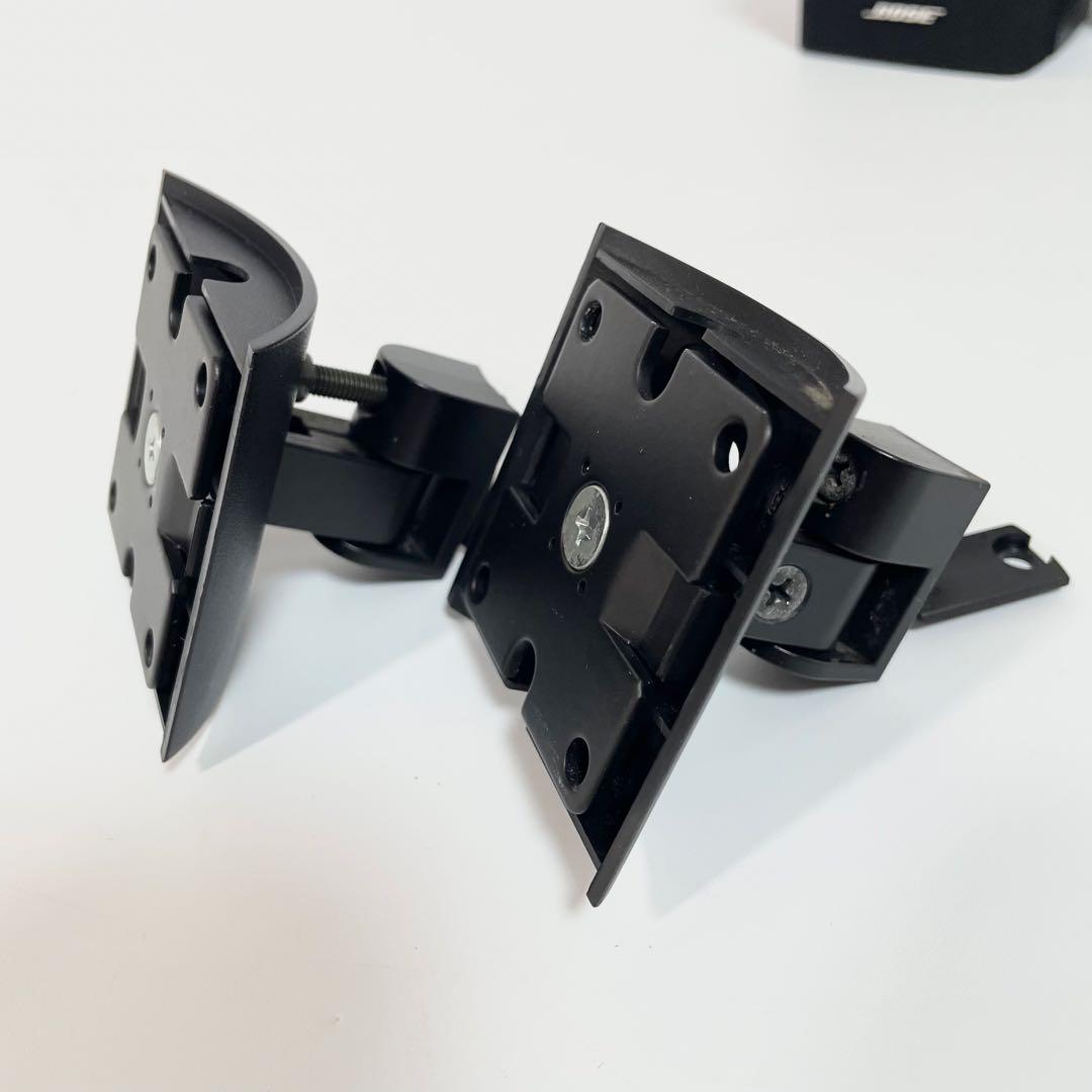 【美品】BOSE ダブルキューブ サテライトスピーカー AM-5等　ブラケット