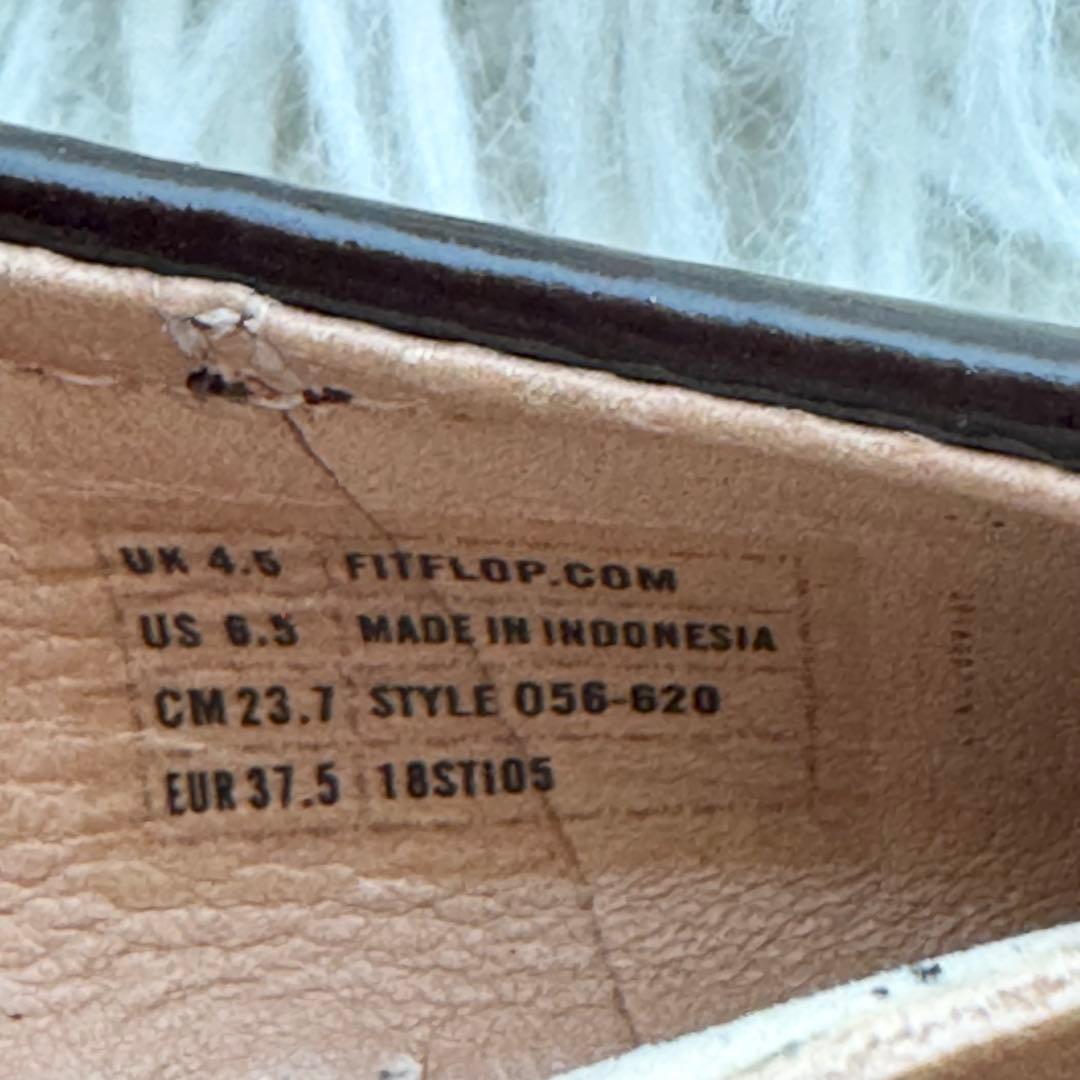 【新品未使用】fitflop エナメル パンプス コンフォートシューズ リボン