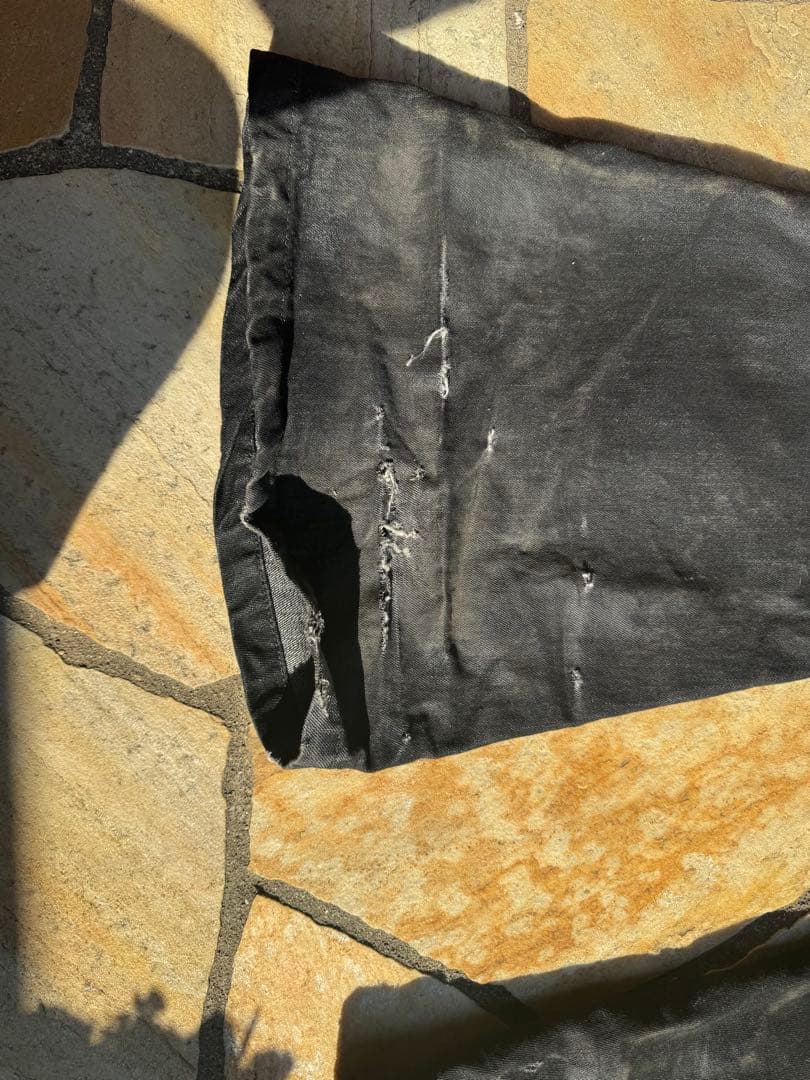 I FEEL LUCKY 黒 ブーツカットデニムパンツ