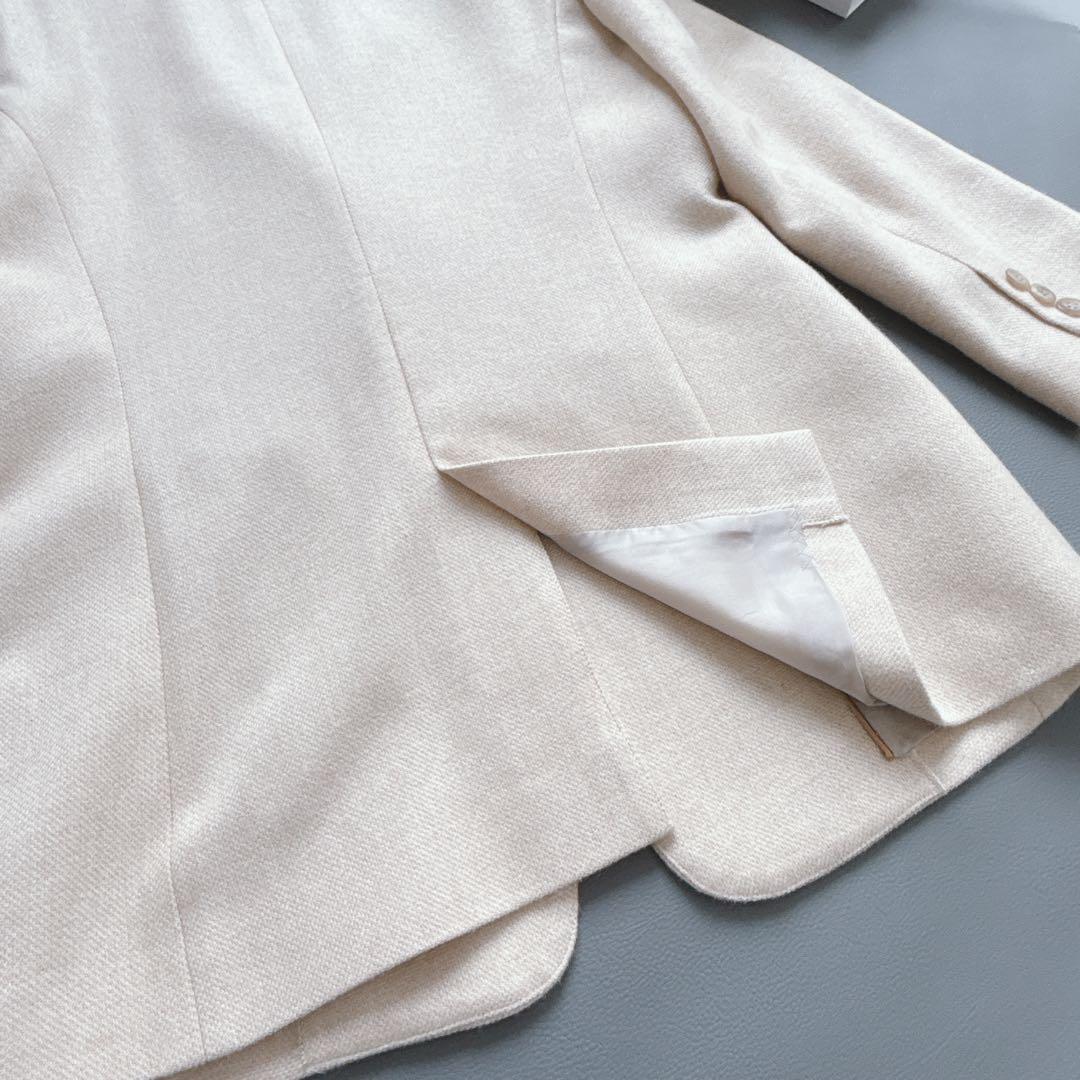 美品♡Leilian カシミヤ シルク ジャケット レリアン 現行タグ