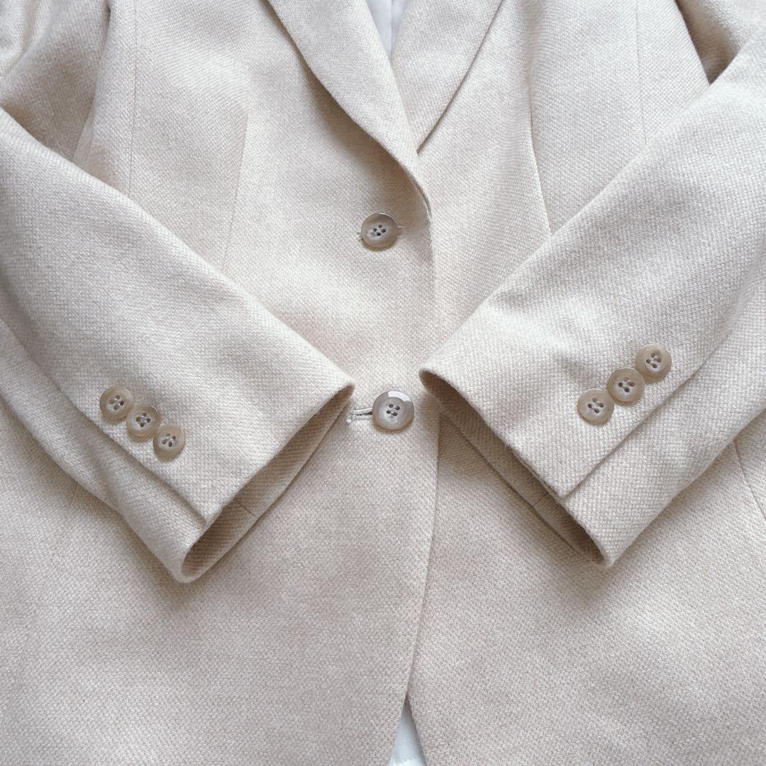 美品♡Leilian カシミヤ シルク ジャケット レリアン 現行タグ