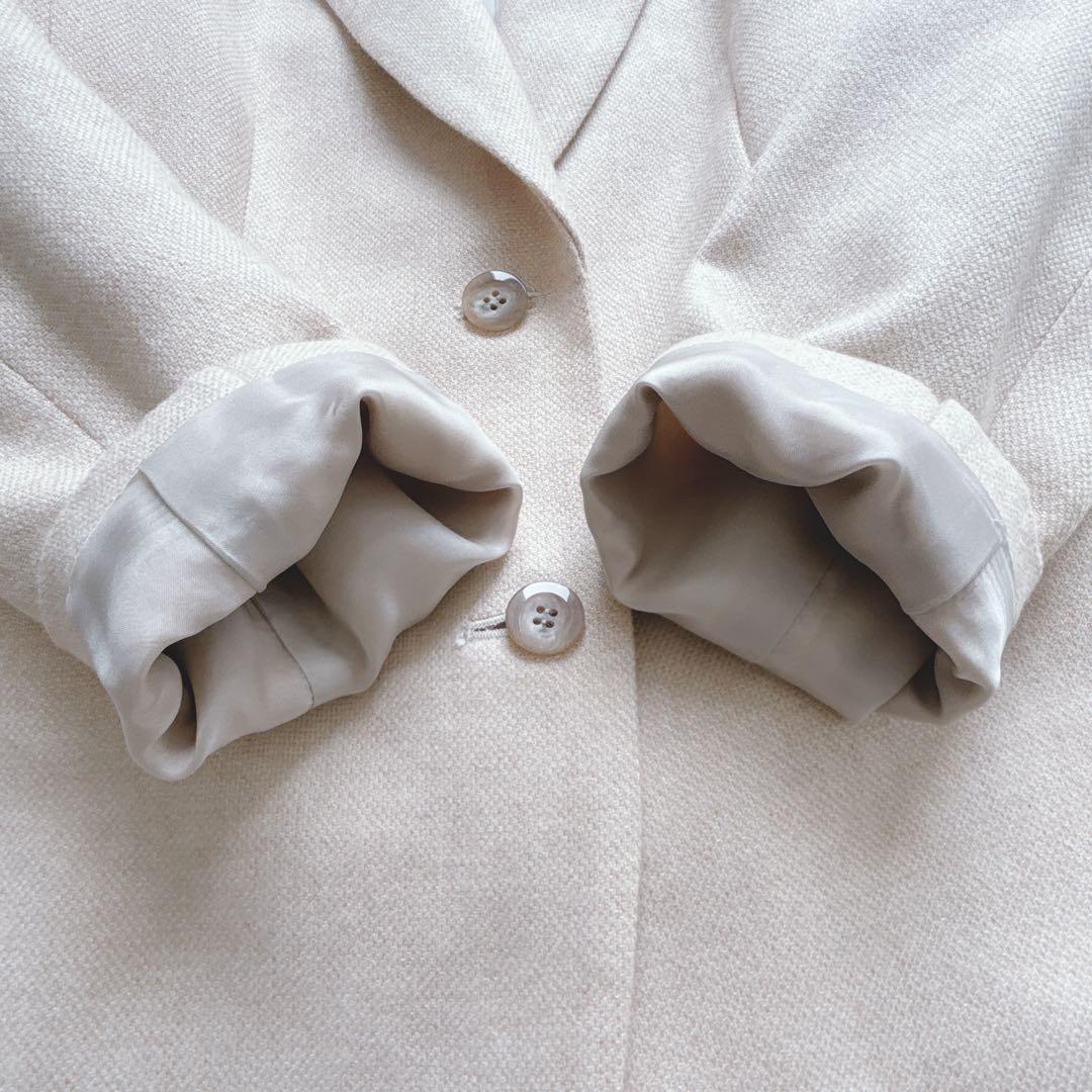 美品♡Leilian カシミヤ シルク ジャケット レリアン 現行タグ