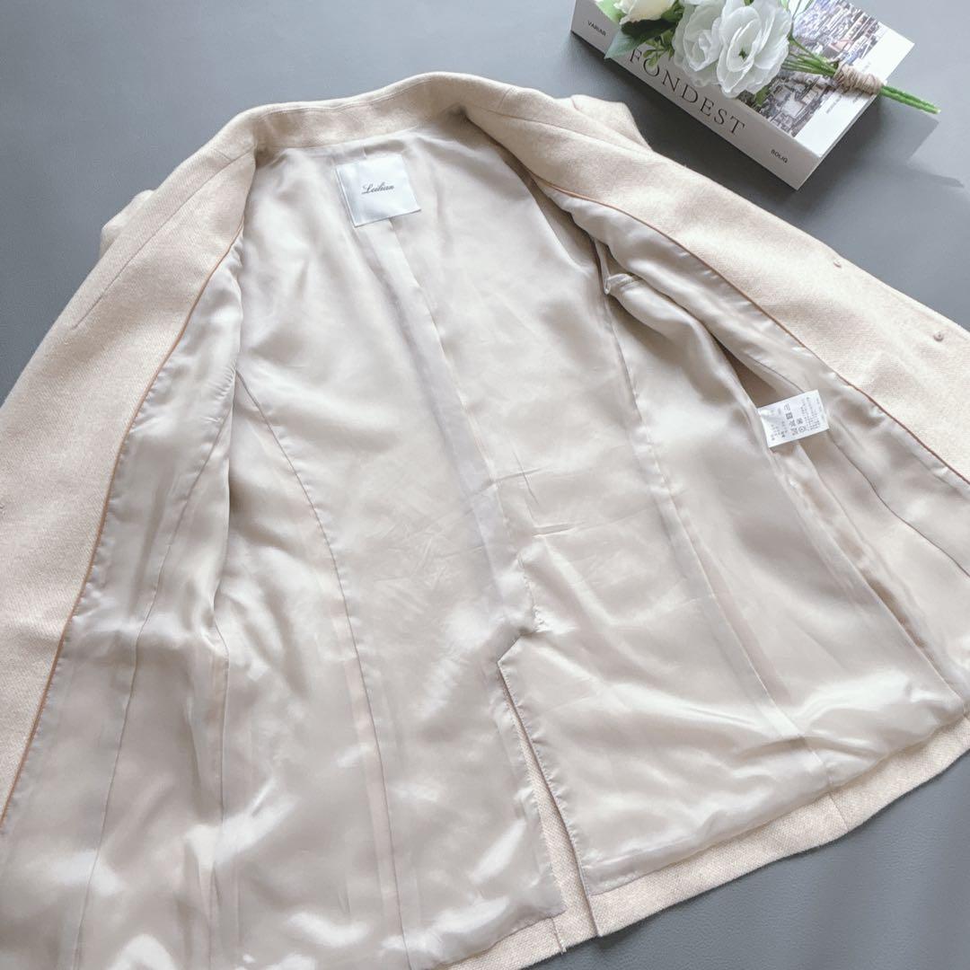 美品♡Leilian カシミヤ シルク ジャケット レリアン 現行タグ