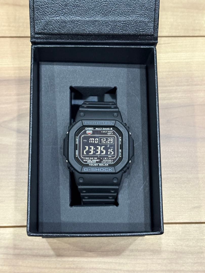 【美品 使用半年 箱・保証書付】G-SHOCK GW-M5610U-1BJF
