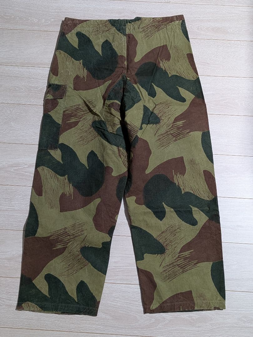 【最終価格】50s ベルギー軍 ブラッシュストロークカモ