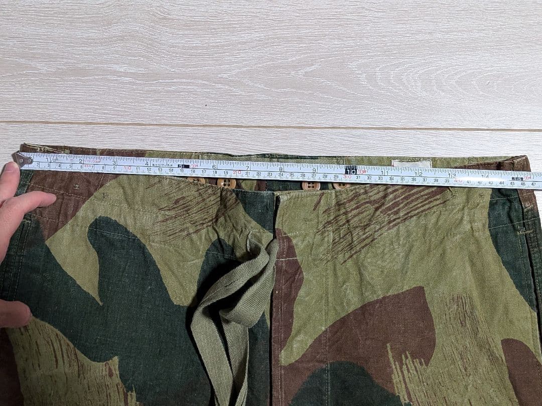 【最終価格】50s ベルギー軍 ブラッシュストロークカモ