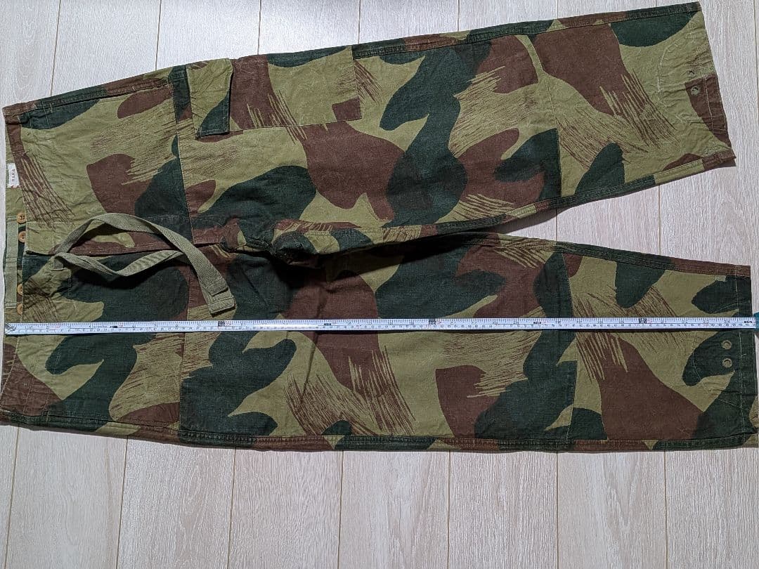 【最終価格】50s ベルギー軍 ブラッシュストロークカモ