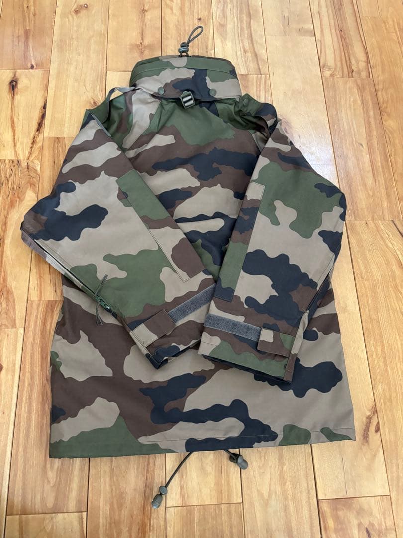 フランス軍 CCE CAMO WATERPROOF フィールドパーカ 4ポケット