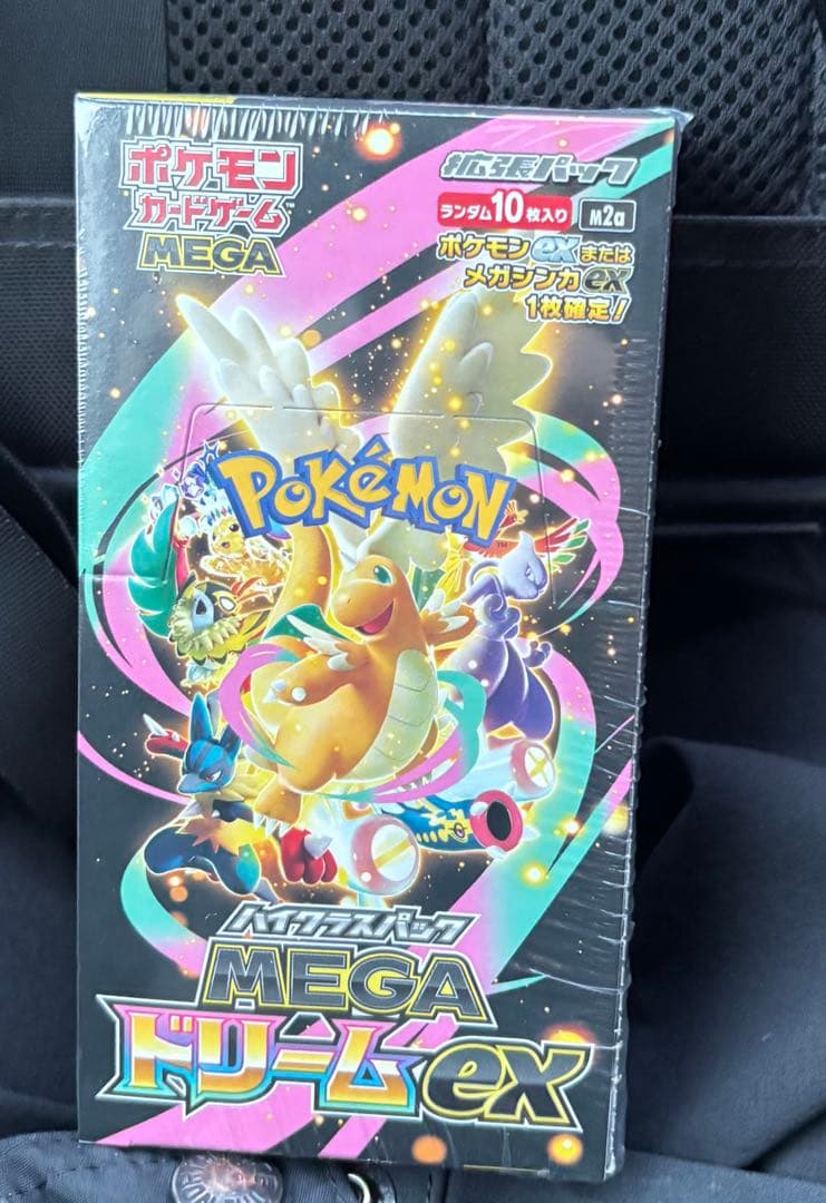 ポケモンカードmegaドリームex 1boxシュリンク付き未開封