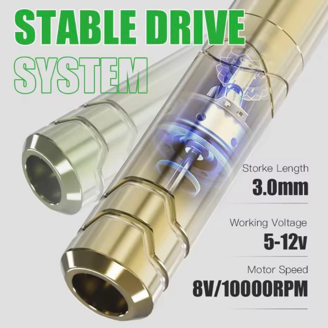 1点物！ DRAGONHAWK ワイヤレスマシン タトゥー アートメイク