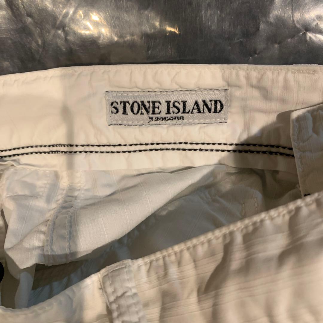 STONE  ホワイトカーゴパンツ