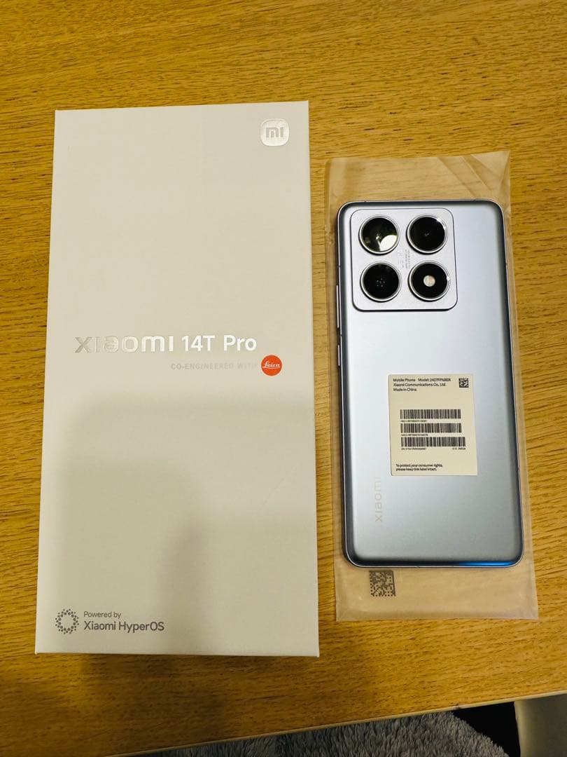 国内版 Xiaom 14T Pro チタンブルー　SIMフリー　ライカ