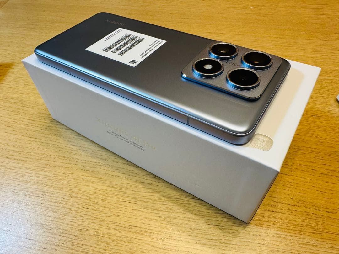 国内版 Xiaom 14T Pro チタンブルー　SIMフリー　ライカ