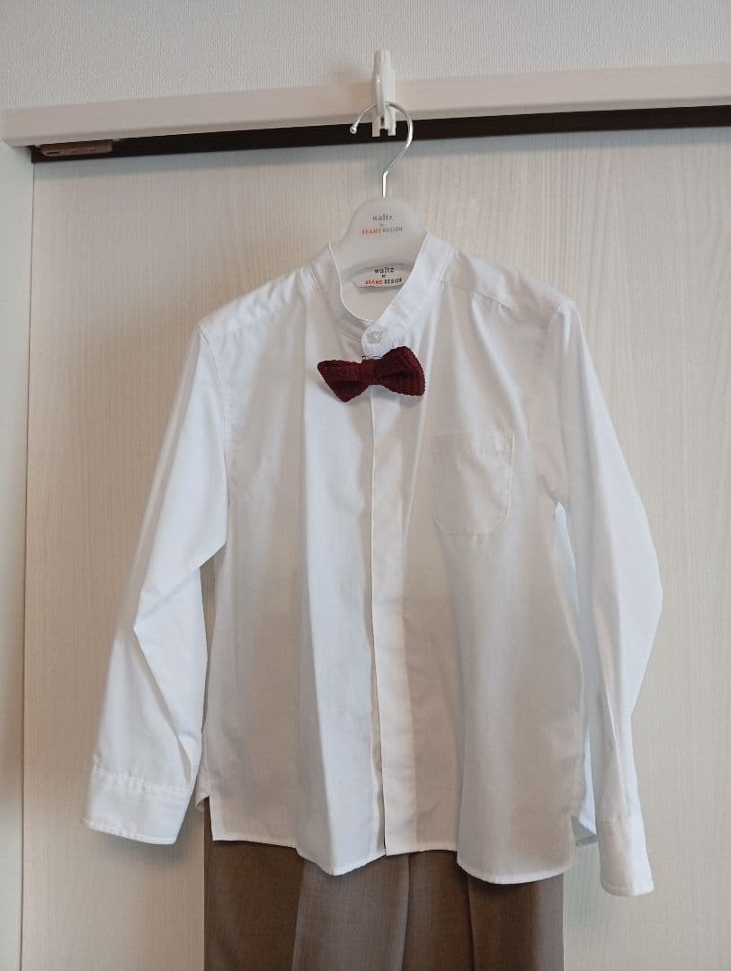 waltz by BEAMS DESIGNノーカラー スーツ 130靴21cm