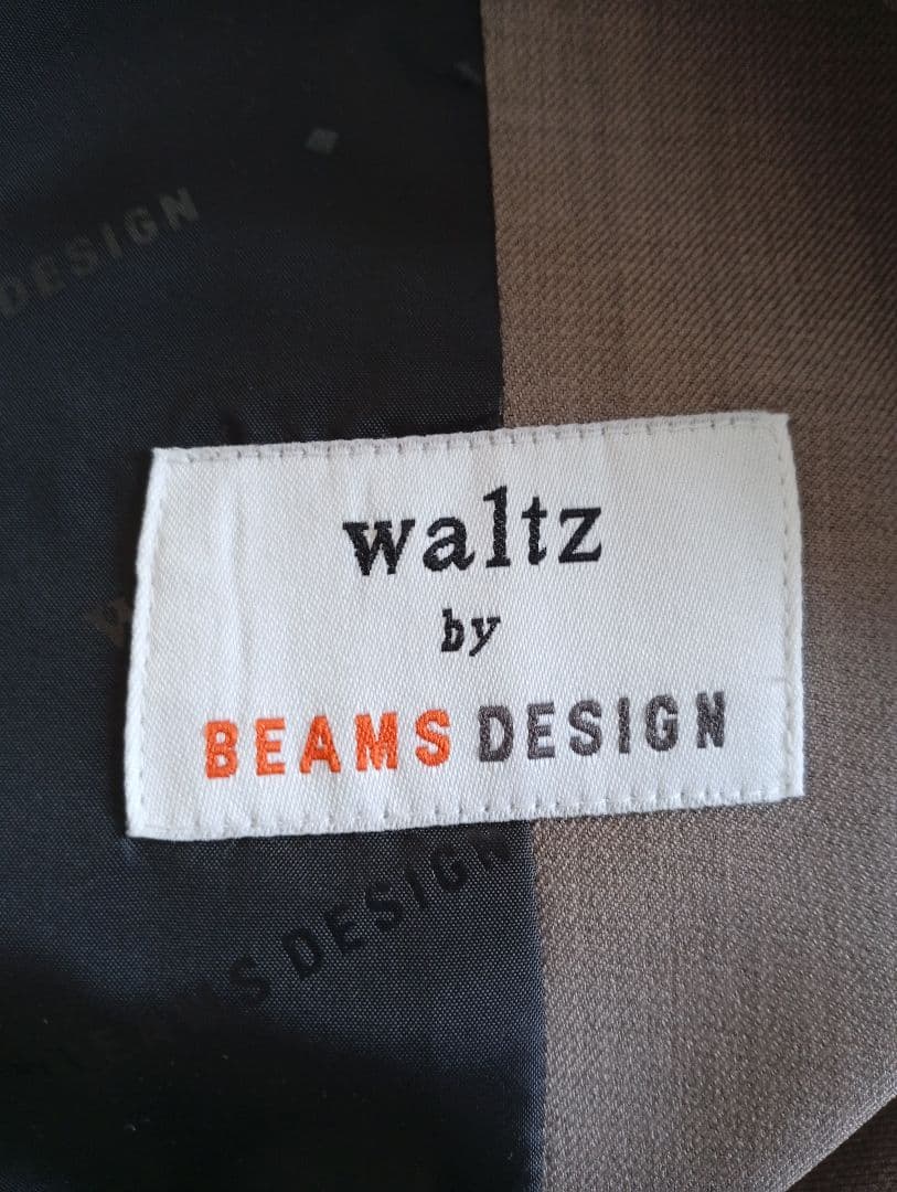 waltz by BEAMS DESIGNノーカラー スーツ 130靴21cm