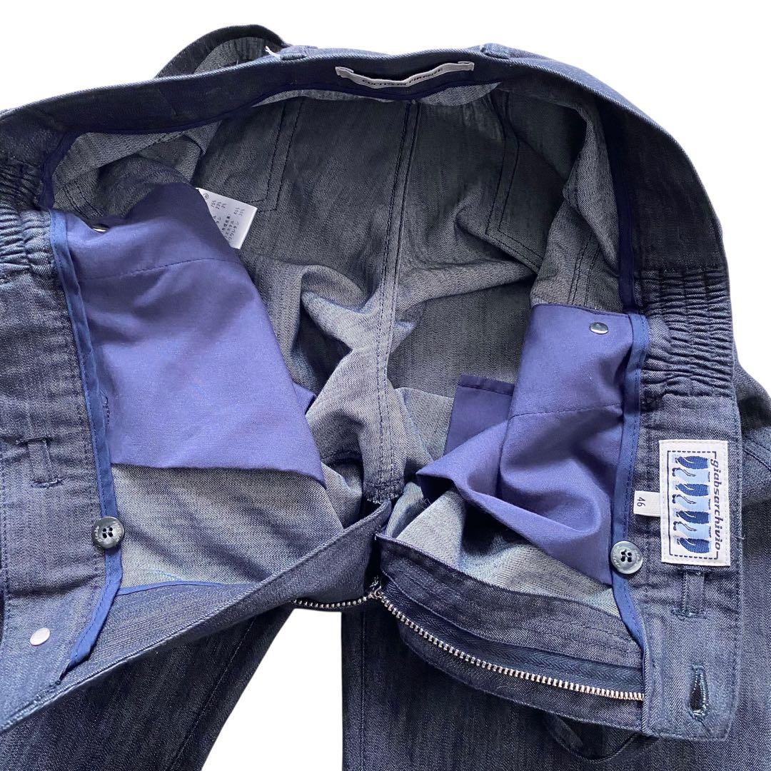 ジャブスアルキヴィオ【美品】22S マサッチョ ストレッチデニム スラックス