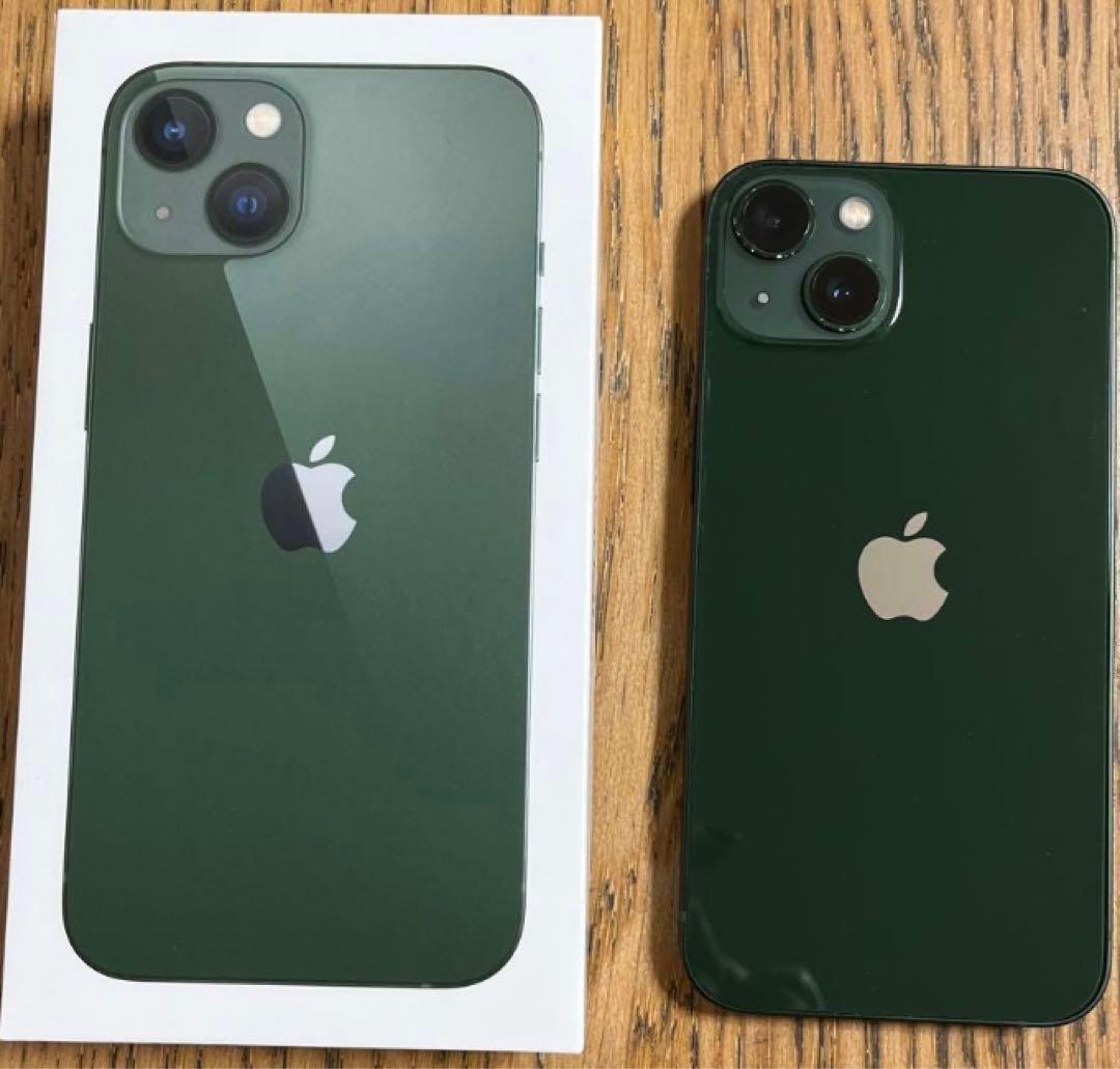 来週の月曜日まで値下げ！Apple iPhone 13 ダークグリーン 本体