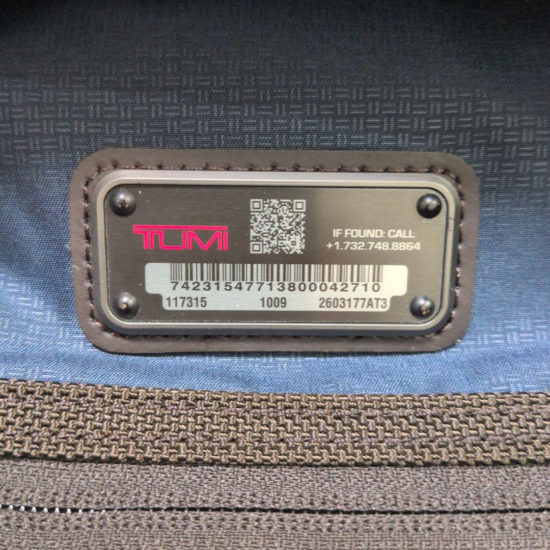 良品✨TUMI トゥミ リュック ビジネスバッグ　2603177AT3 アルファ