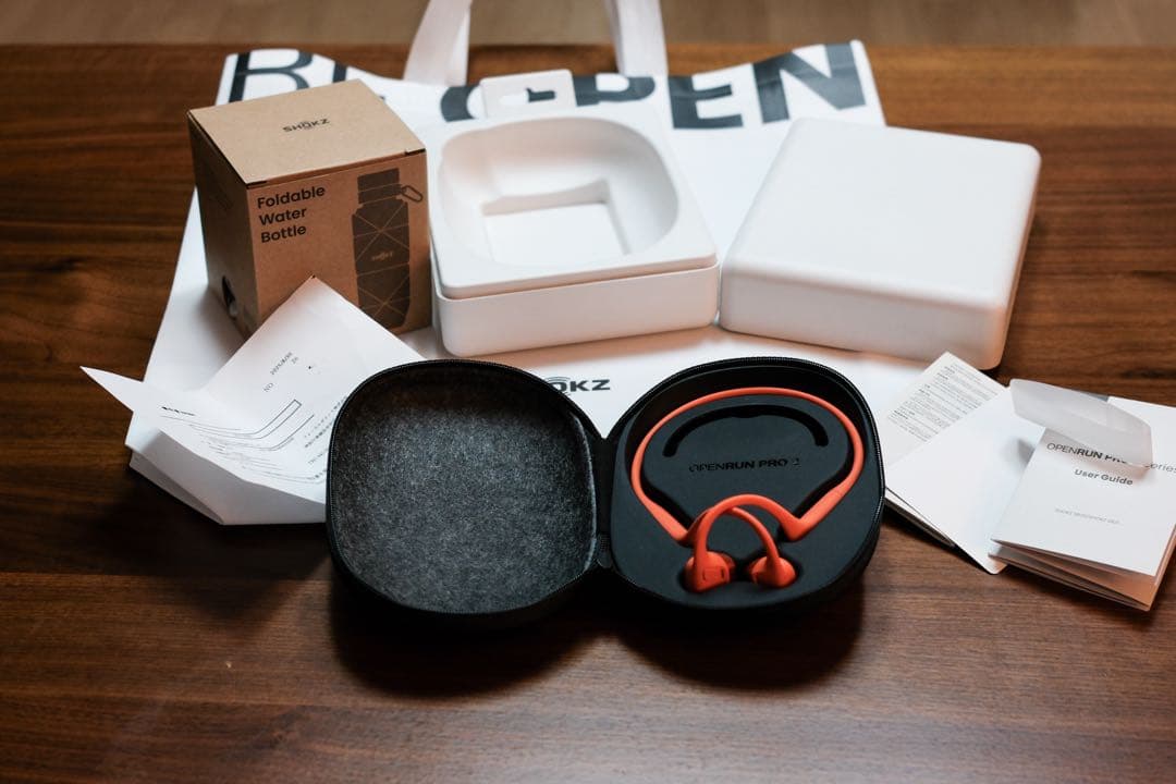 Shokz openrun pro 2 Orange (1回のみ使用)