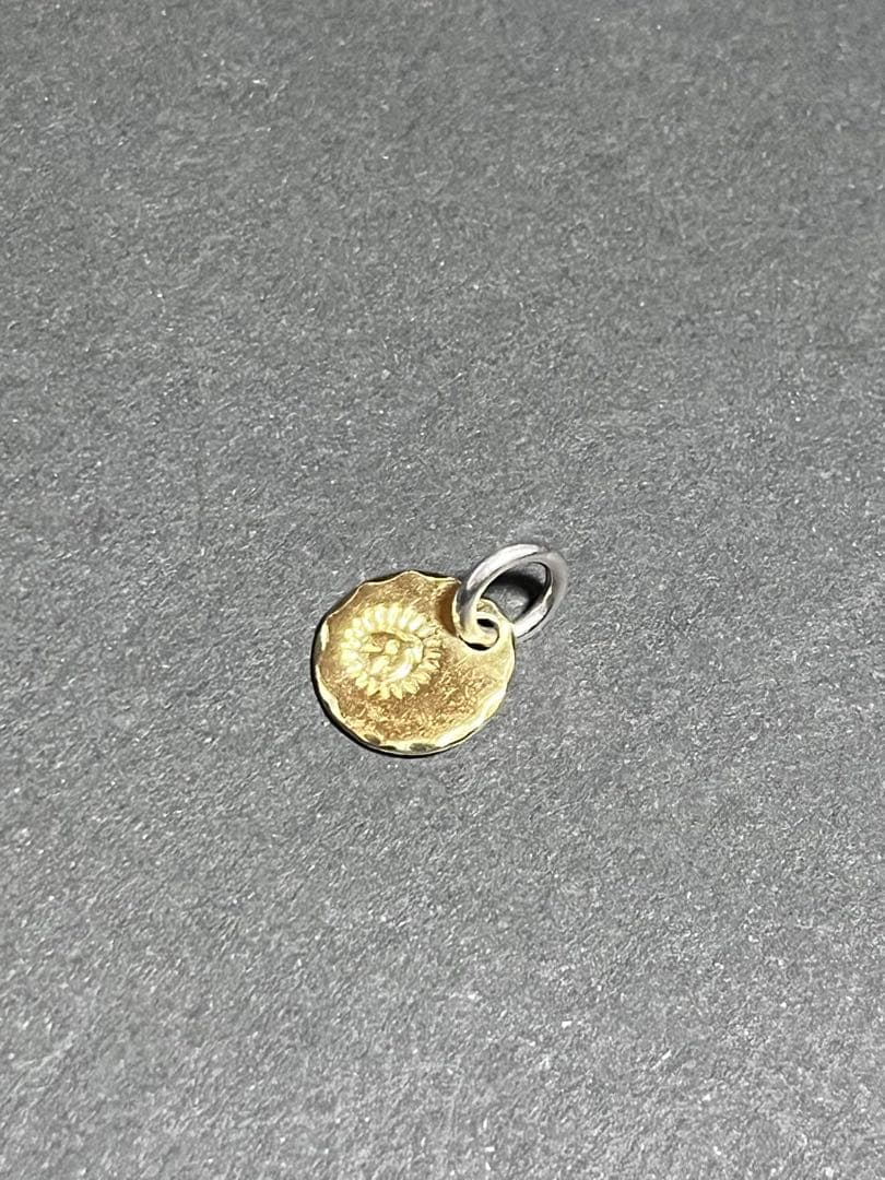 WINGROCK ウィングロック 18K 全金メタル タタキ ペンダント TOP