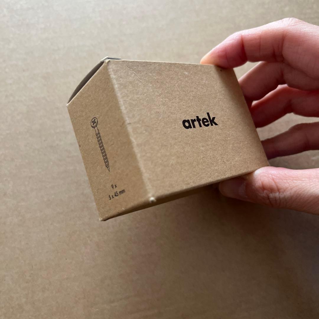artek ワイルドバーチ　レザー　ブラック　新品未使用品　スツール60