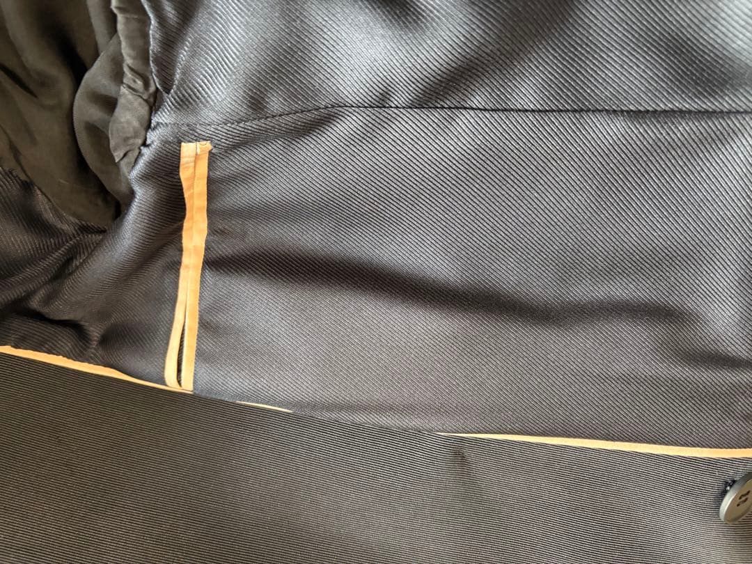 ステラマッカートニー ブラック ドレッシーダブルテーラードジャケット40