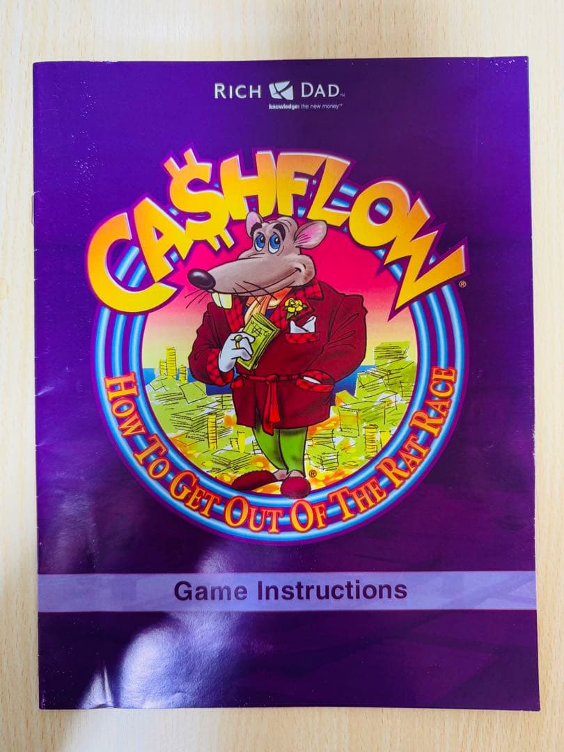 【美品】CASHFLOW 101 英語版 キャッシュフローゲーム