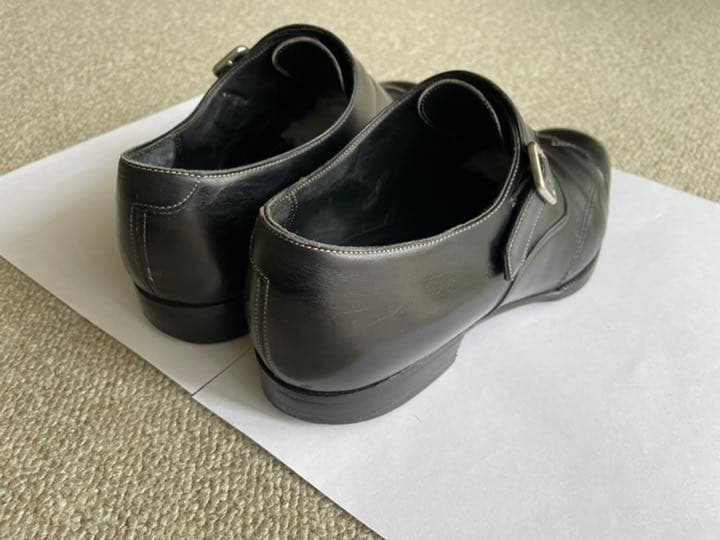 ENZO BONAFE エンツォボナフェ シングルモンク レザーシューズ