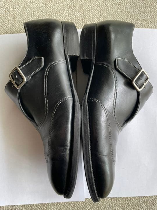 ENZO BONAFE エンツォボナフェ シングルモンク レザーシューズ