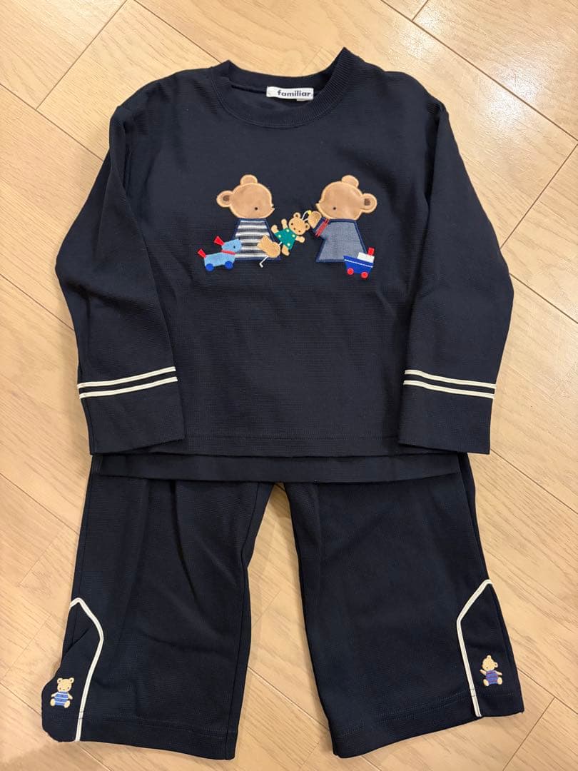 ファミリア　トレーナー＆パンツ(8分丈) 100cm