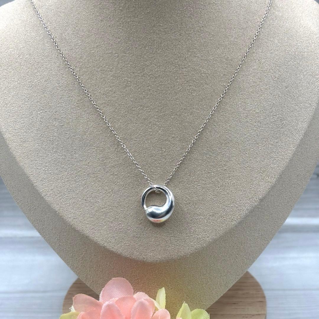 TIFFANY.Co.【極美品】エターナルサークルネックレス　925 付属品付